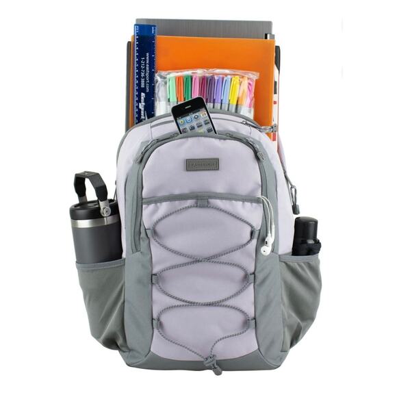 Eastsport Apex Sport Backpack 18 Inch Light Purple School Class Hiking Outdoors - Picture 14 of 16